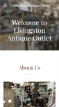 Mobile Screenshot of livingstonantiqueoutlet.com